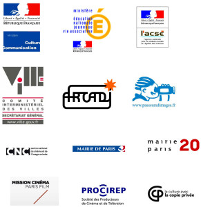 Partenaires du projet d'atelier de films documentaires Paris 20e