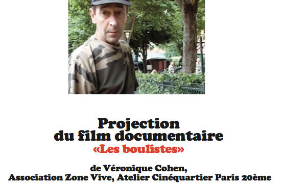 Projection du film Les boulistes / Zone Vive