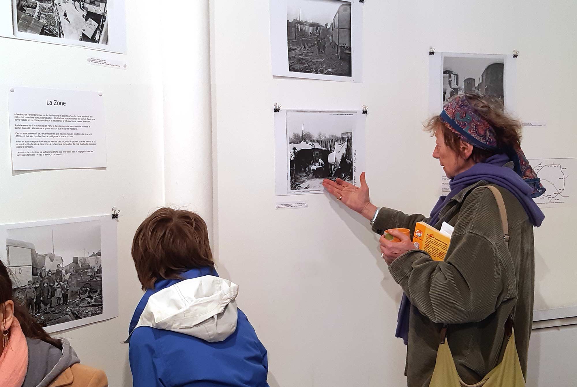 Exposition sur La Zone de Paris 20ème à Python